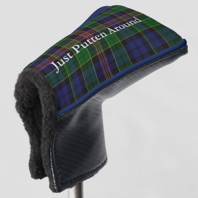 Allison Tartan Kariert Putter Cover Golf Headcover (3/4 Vorderseite)