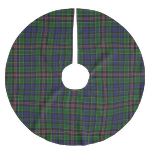 Allison Tartan Kariert Tree Skirt Polyester Weihnachtsbaumdecke