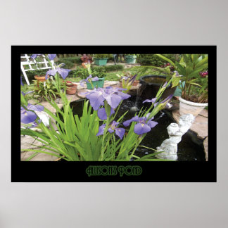"Allison's Pond" - Print (No Shadow) Poster