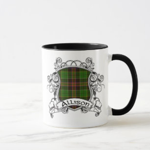Allisontartan-Schild Tasse