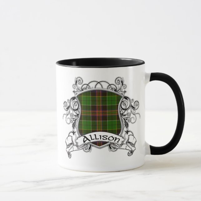 Allisontartan-Schild Tasse (Rechts)