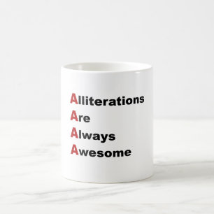 Alliterationen sind immer fantastisch tasse