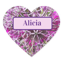 Allium & Summer Blume Personalisiert