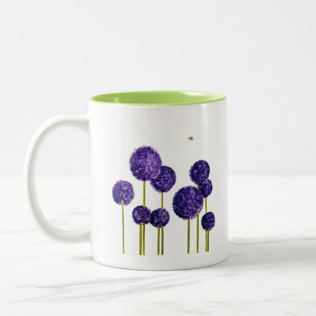 Alliums Bee Friendly Zweifarbige Tasse (Links)