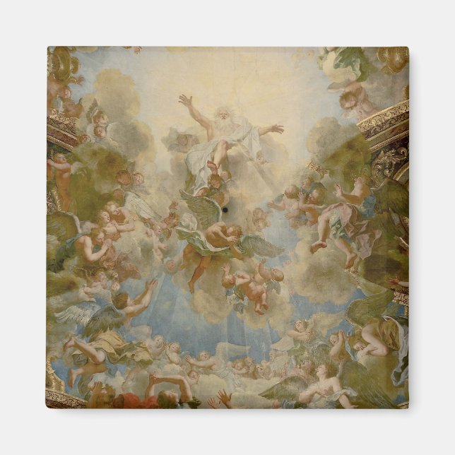 Allmächtiger Gott der Vater - Palast von Versaille Magnet (Vorne)