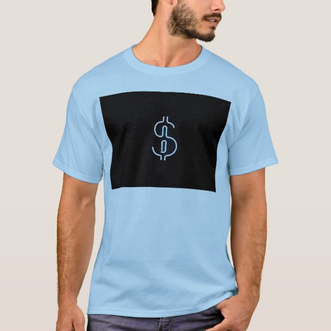 Allmächtiger Neon Dollar T-Shirt (Vorderseite)