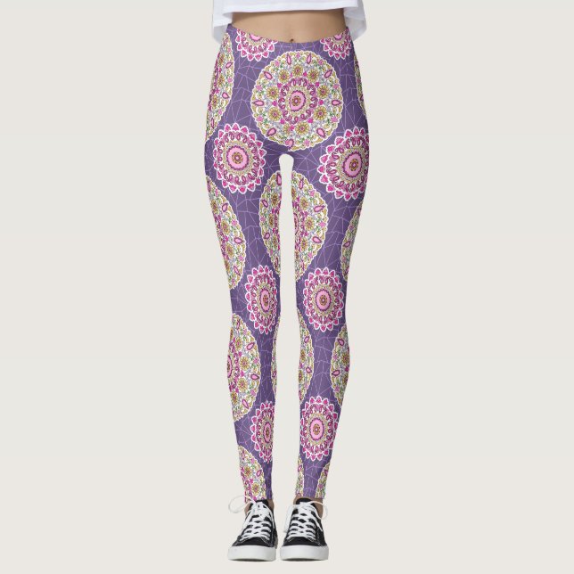 Allobermuster Leggings (Vorderseite)