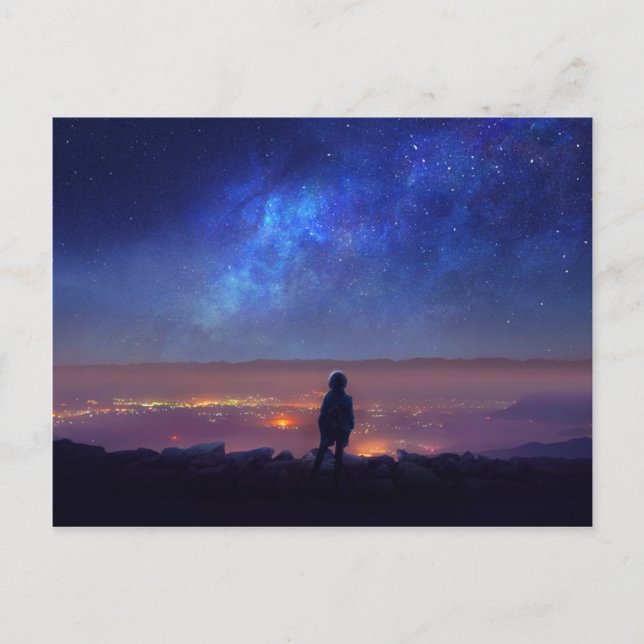 Allone Postkarte (Vorderseite)