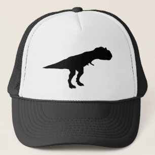 Allosaurus Dino Dinosaur Silhouette Truckerkappe