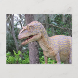Allosaurus - Dinosaur - Lernkarte Postkarte