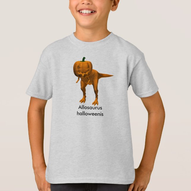 Allosaurus halloweenis T-Shirt (Vorderseite)