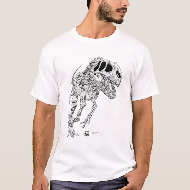 Allosaurus T-Shirt (Vorderseite)