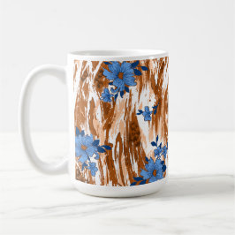 Allover-Blume Kaffeetasse