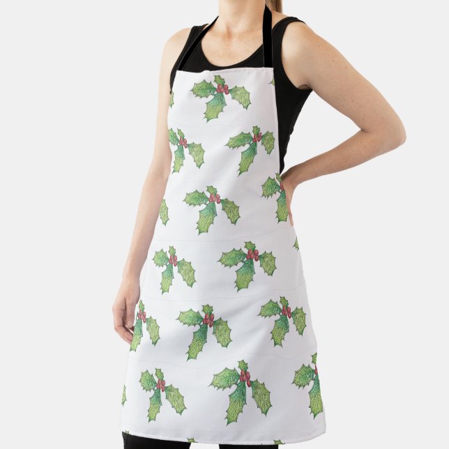 Allover Print Schürze Holly Jolly (InSitu)