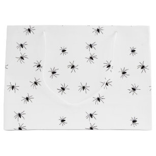 Allover Spiders Halloween Große Geschenktüte