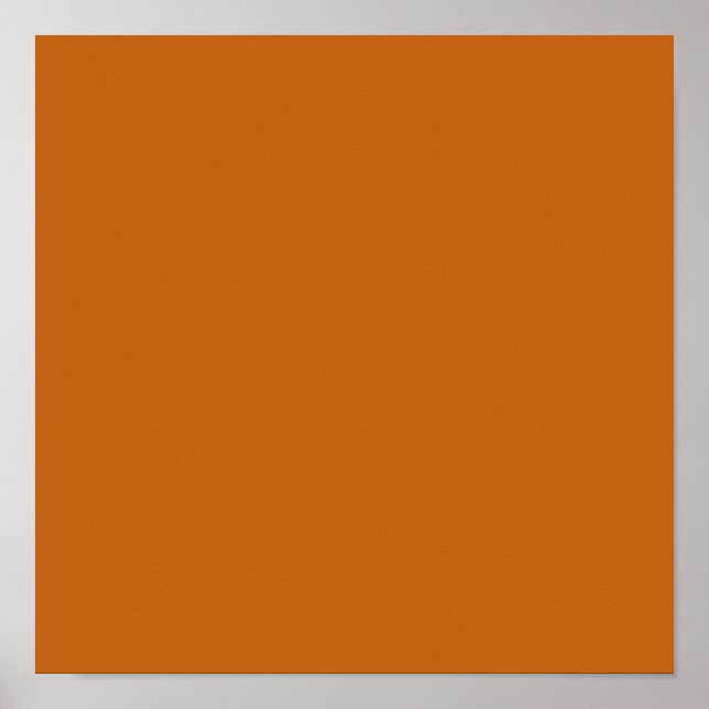 Alloy orange (Vollfarbe) Poster (Vorne)