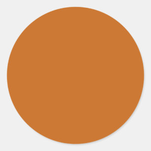 Alloy orange (Vollfarbe) Runder Aufkleber