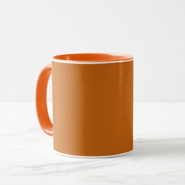 Alloy orange (Vollfarbe) Tasse (Vorderseite Links)
