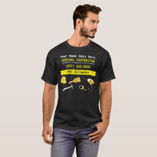 Allround-Handwerker Generalunternehmer Template T-Shirt