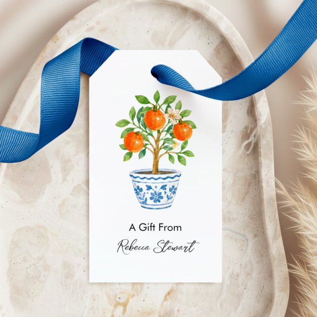 Allround Orange Tree Ein Geschenk Von Personalisie Geschenkanhänger (Von Creator hochgeladen)