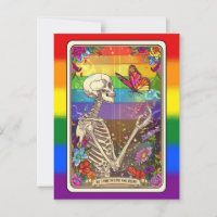 All's Fair in Liebe und Poesie: LGBT Skelton Tarot