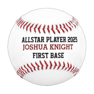 ALLSTAR Baseball Personalisiert Baseball Game Ball