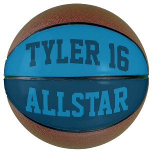 Allstar Lt Blue und Aquamarin Basketball