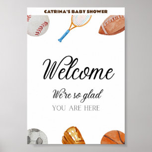 Allstar Sports Baby Duschgel 12x18 Poster
