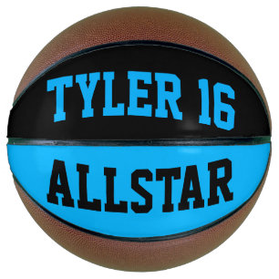 Allstar Türkis und Schwarz Basketball