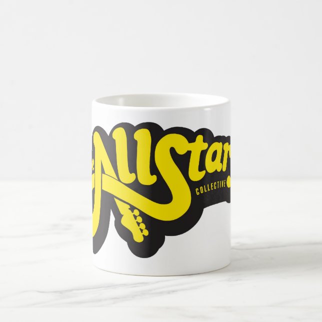 AllStars KollektivTasse - gelbes Logo Tasse (Mittel)
