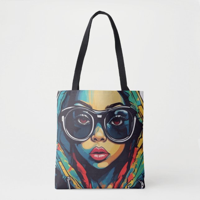 Alltägliche Arbeit und Spaß Tote Tasche (Vorderseite)