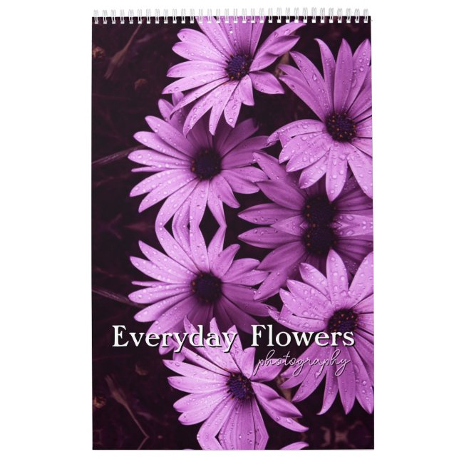 Alltägliche Blume Fotografie Kalender (Titelbild)