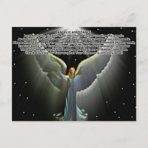 Alltägliche Gebete und Quotes Postkarte