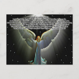 Alltägliche Gebete und Quotes Postkarte