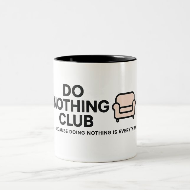 Alltägliche Kaffeezubereitung - Einzigartiges Desi Zweifarbige Tasse (Mittel)