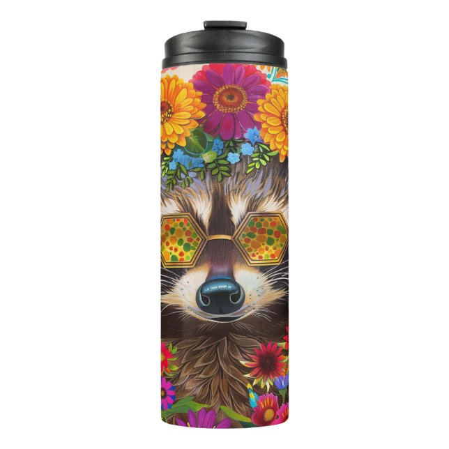 Alltägliche Mode, Raccon Thermosbecher (Vorderseite)