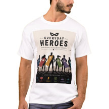 Alltagshelden Superhelden T-Shirt – Mut Stärke