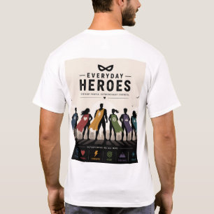 Alltagshelden Superhelden T-Shirt – Mut Stärke