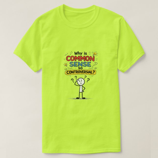 Alltagsverstand (6a) T-Shirt (Design vorne)