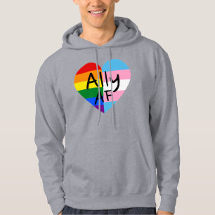 Ally AF III - LGBTQ Flagge Gay Trans Queer Stolz Hoodie