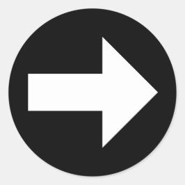 Ally Arrow Stickers (3in. 6.)