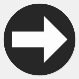 Ally Arrow Stickers (3in. 6.)