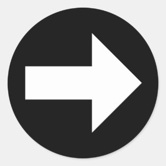 Ally Arrow Stickers (3in. 6.)