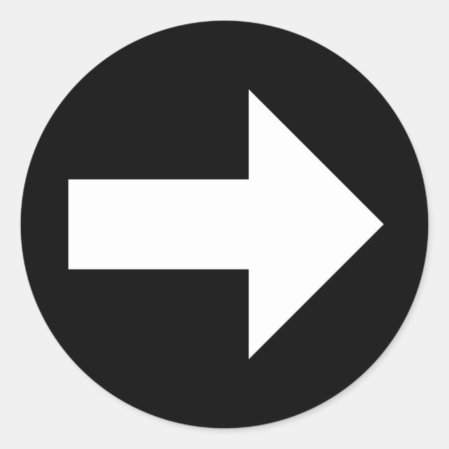 Ally Arrow Stickers (3in. 6.) (Vorderseite)