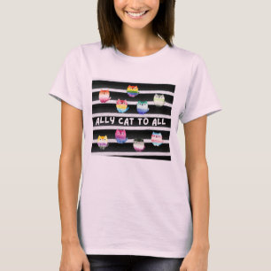 Ally Cat an alle T-Shirt