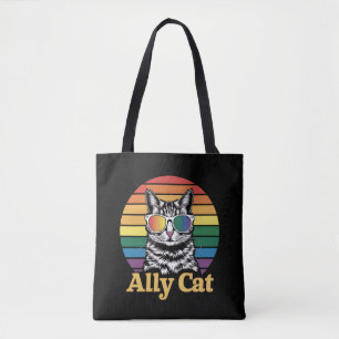 Ally Cat LGBT Regenbogenflagge LGBTQ Geschenk