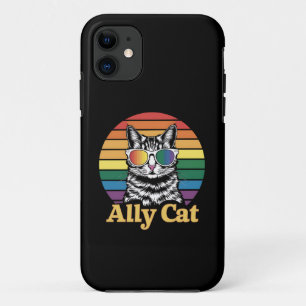 Ally Cat LGBT Regenbogenflagge LGBTQ Geschenk Case-Mate iPhone Hülle