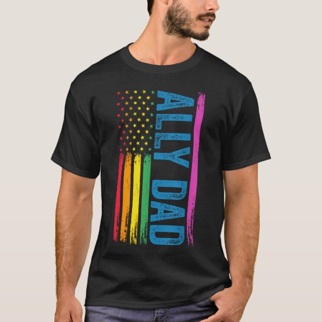 Ally Dad Ally T-Shirt (Vorderseite)