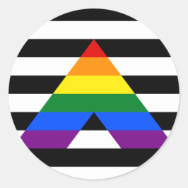 Ally Pride Circle Aufkleber