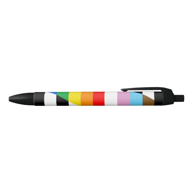 Ally Progress Pride Flag Kugelschreiber (Oberseite)